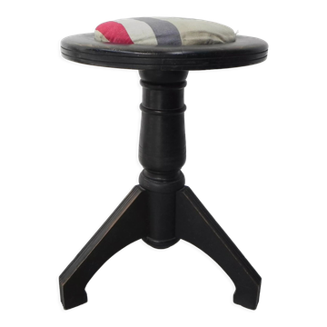 Tabouret piano Art Déco sur trépied