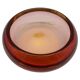 Vintage Murano glass bowl, Coffee table accent , Bookcase, vibrant deep orange
