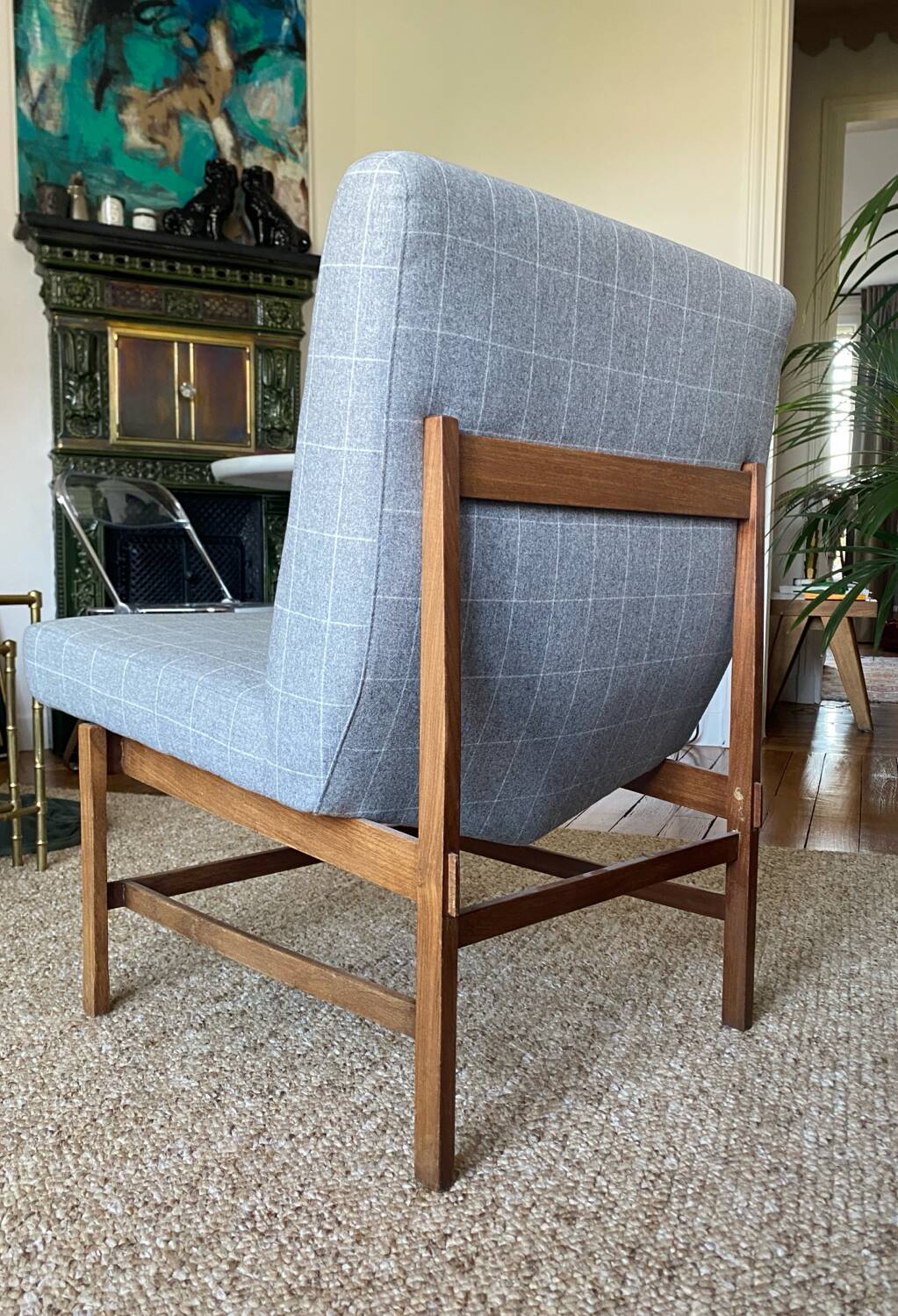 Vintage armchair with a Scandinavian spirit