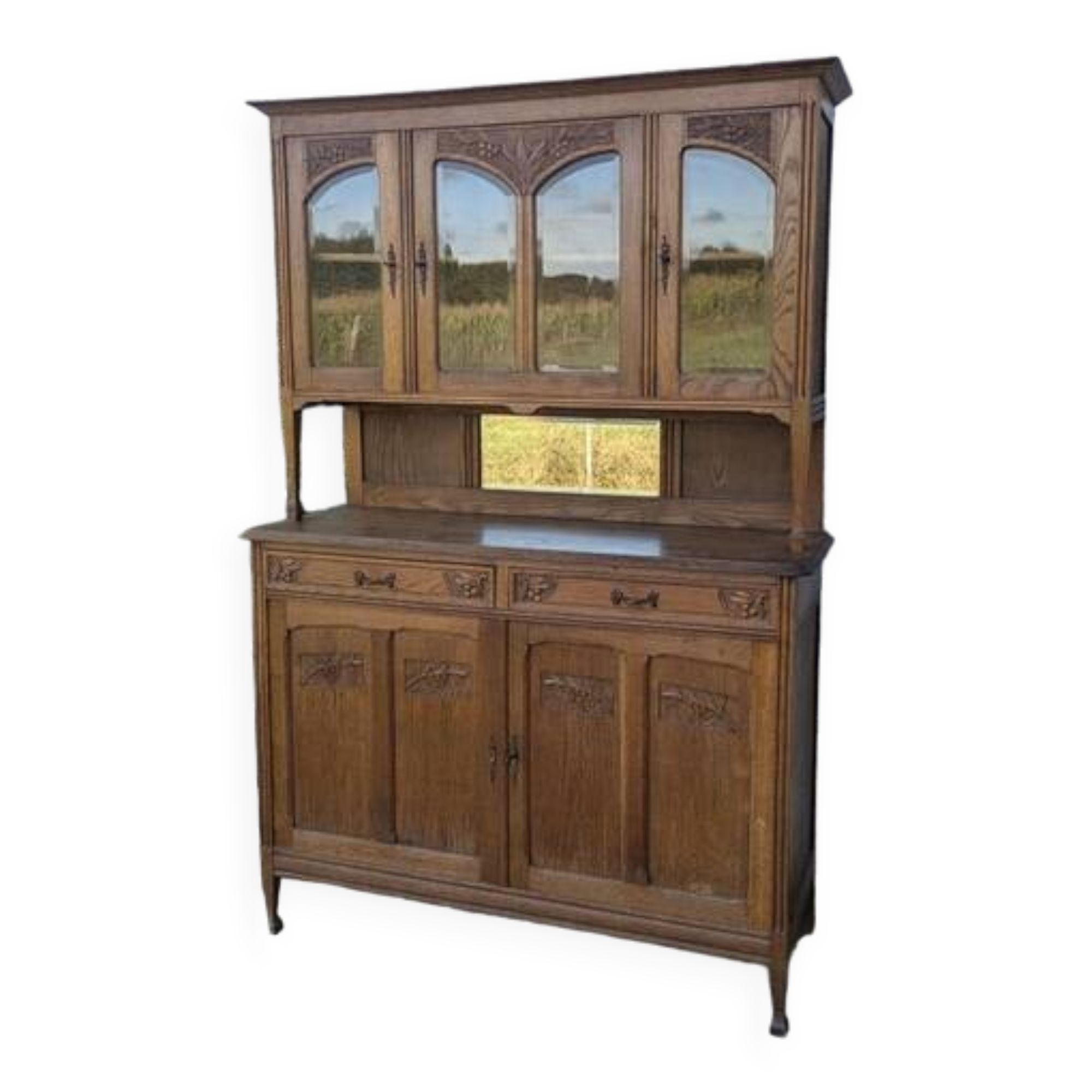 Two-body sideboard, dresser