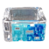Crystal and glass paste ashtray Daum design from the 80s
