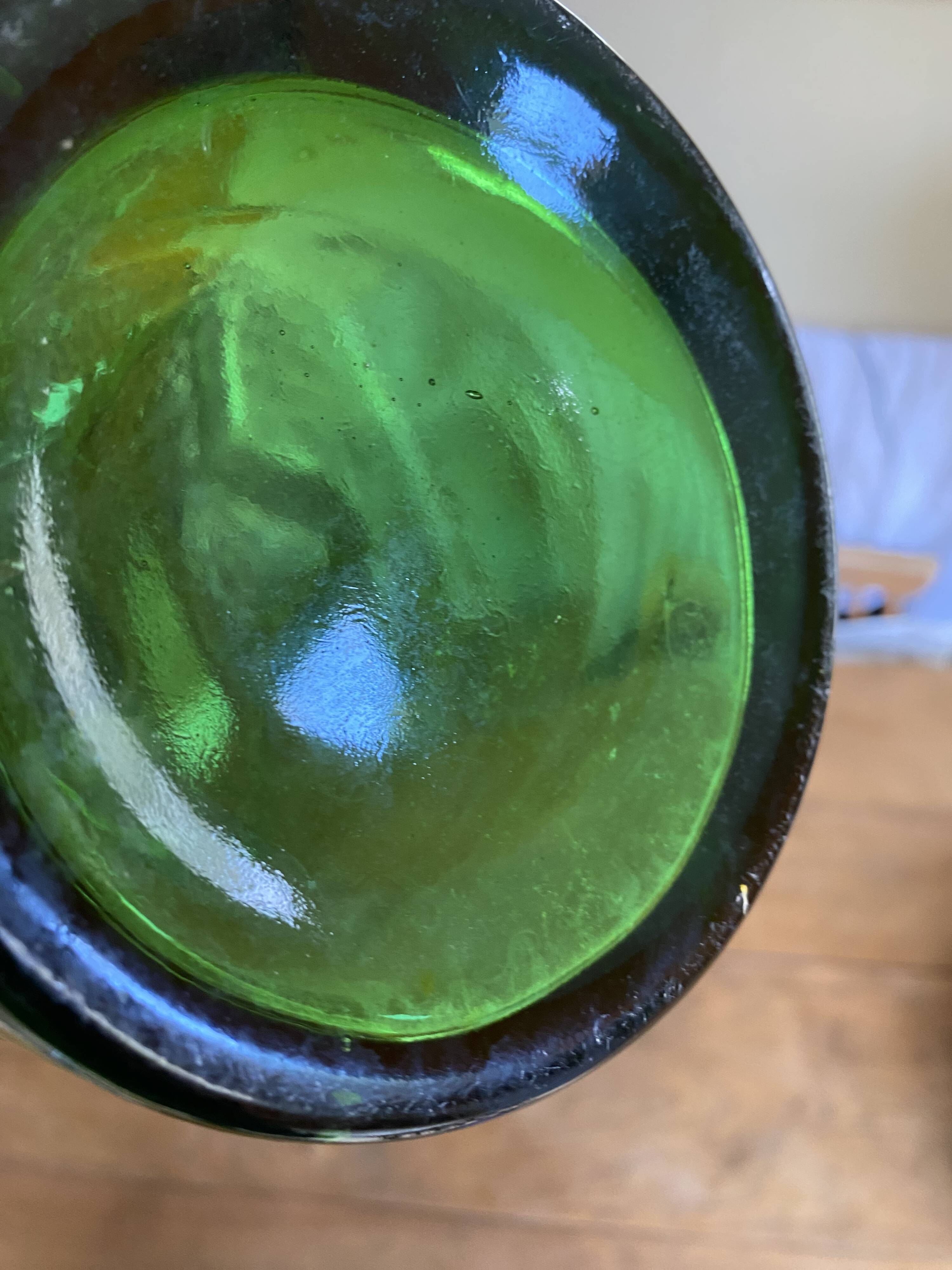 Vintage Italian Chianti carafe from the 70s.