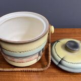 Art deco ceramic candy or cookie jar