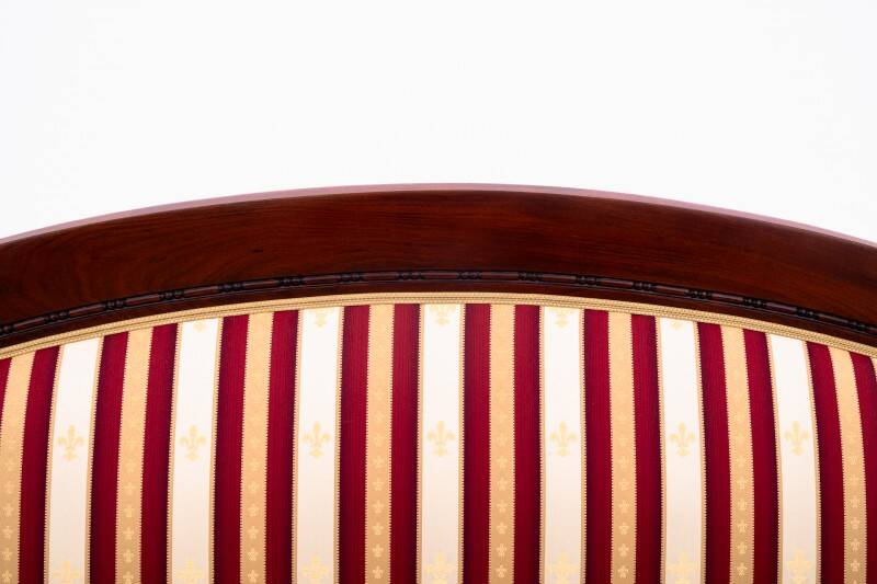 Antique sofa from the late 19th century, Northern Europe. After renovation.