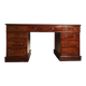 Bureau à caissons - acajou époque victorienne pedestal desk Angleterre XIXe