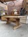 Table de type monastère en chêne