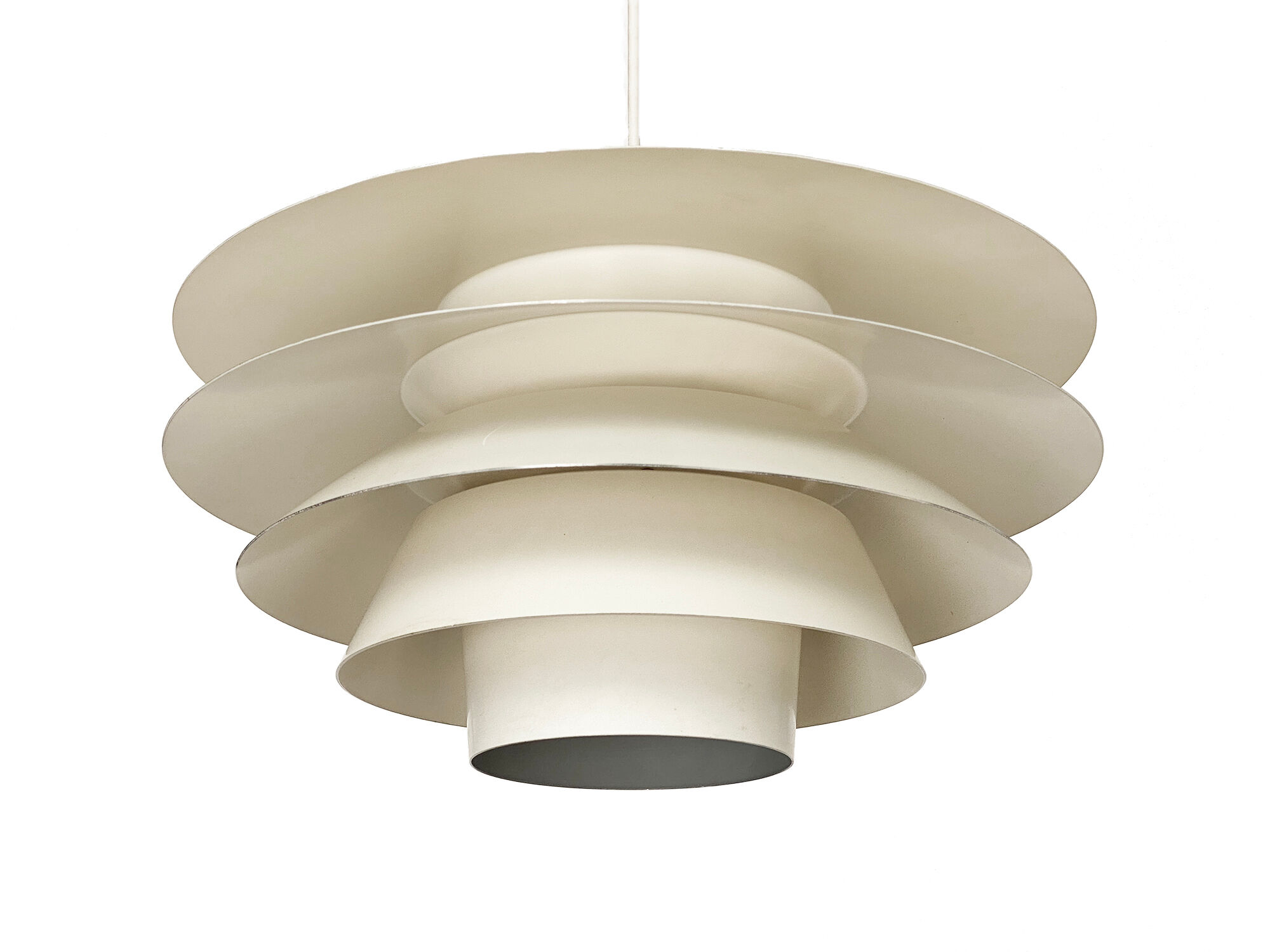Pendant light "Verona" by Sven Middelboe for Nordisk Solar Compagni. Denmark 1970s.