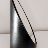 Lipstick leather table mirror