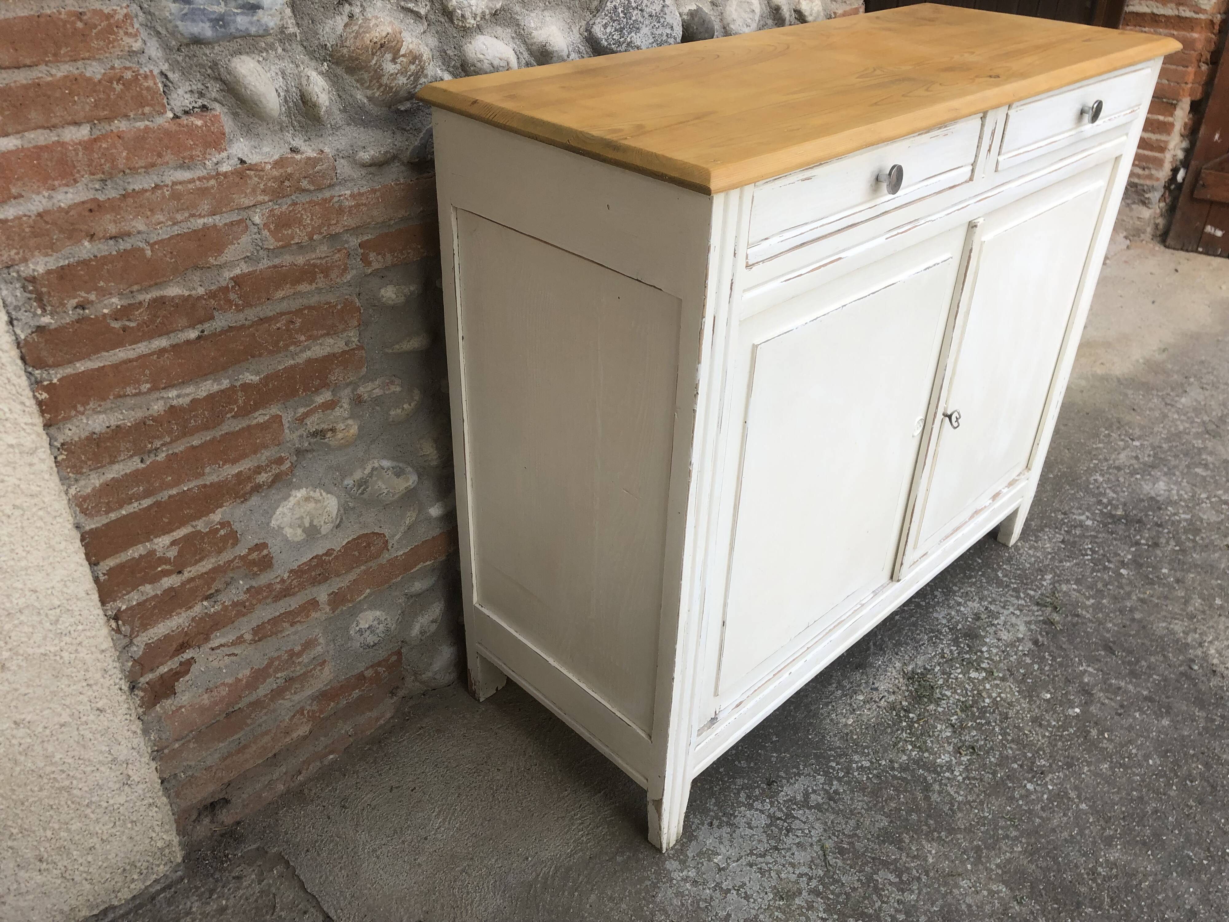 Parisian buffet patinated