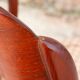 Pair of sleigh chairs by baumann, france circa 1960