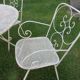 Metal garden furniture