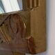 Miroir biseauté trapèze art déco 1920 88x67