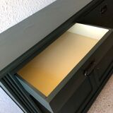 Vintage buffet dark green