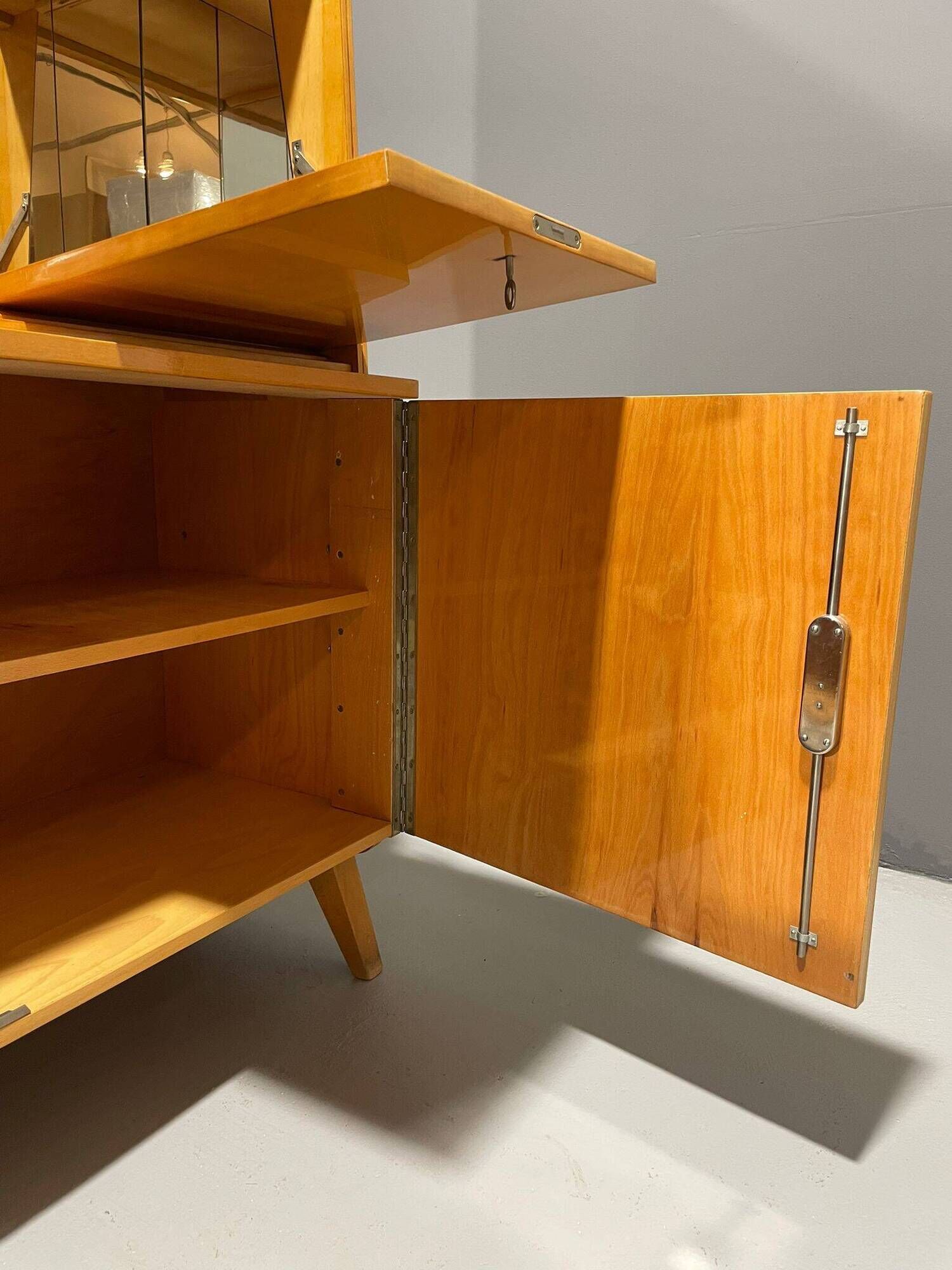 Original 1960s Mid-Century Highboard by František Jirák for Tatra Nábytok