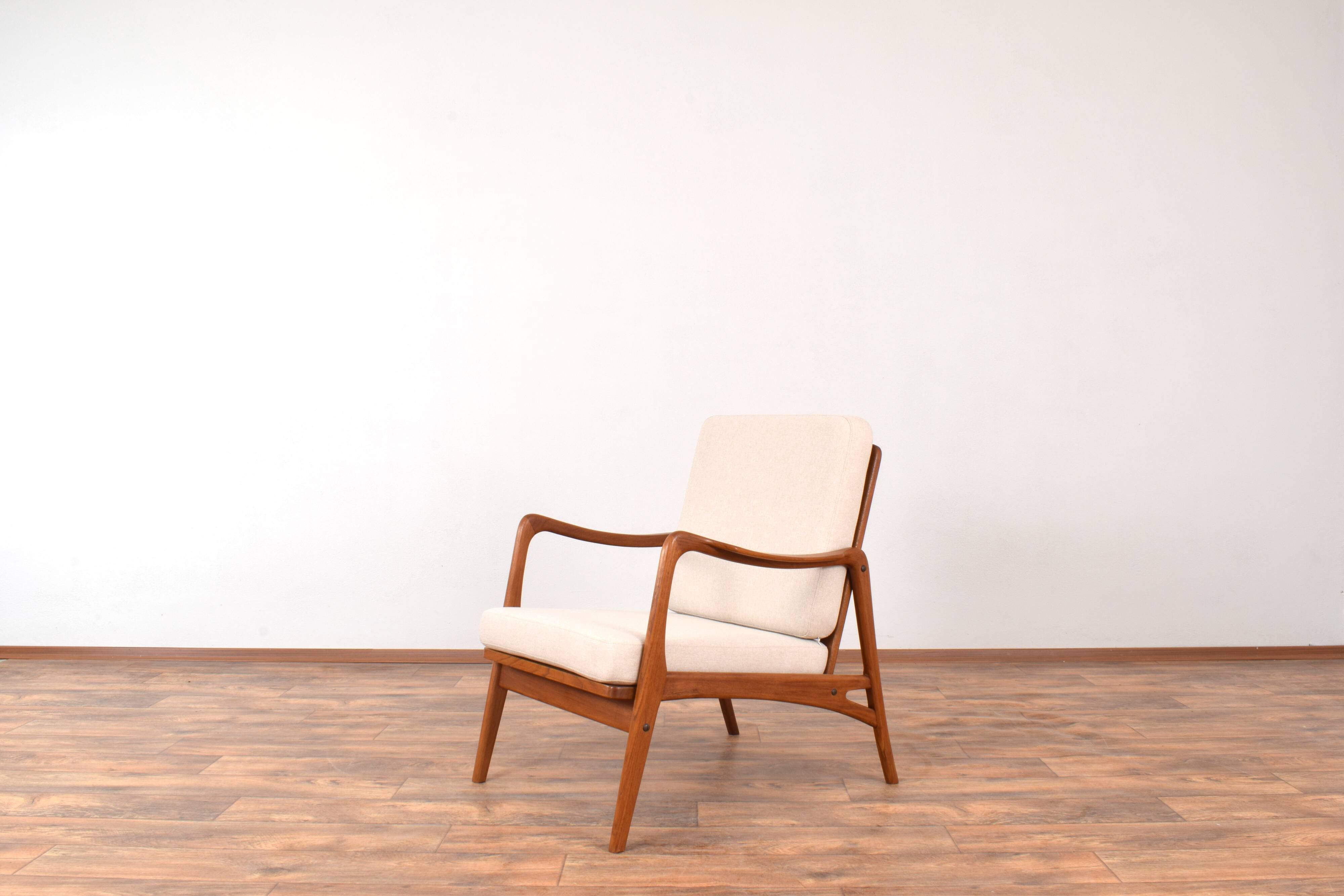 Mid-Century Danish Teak Lounge Chair, 1960s.