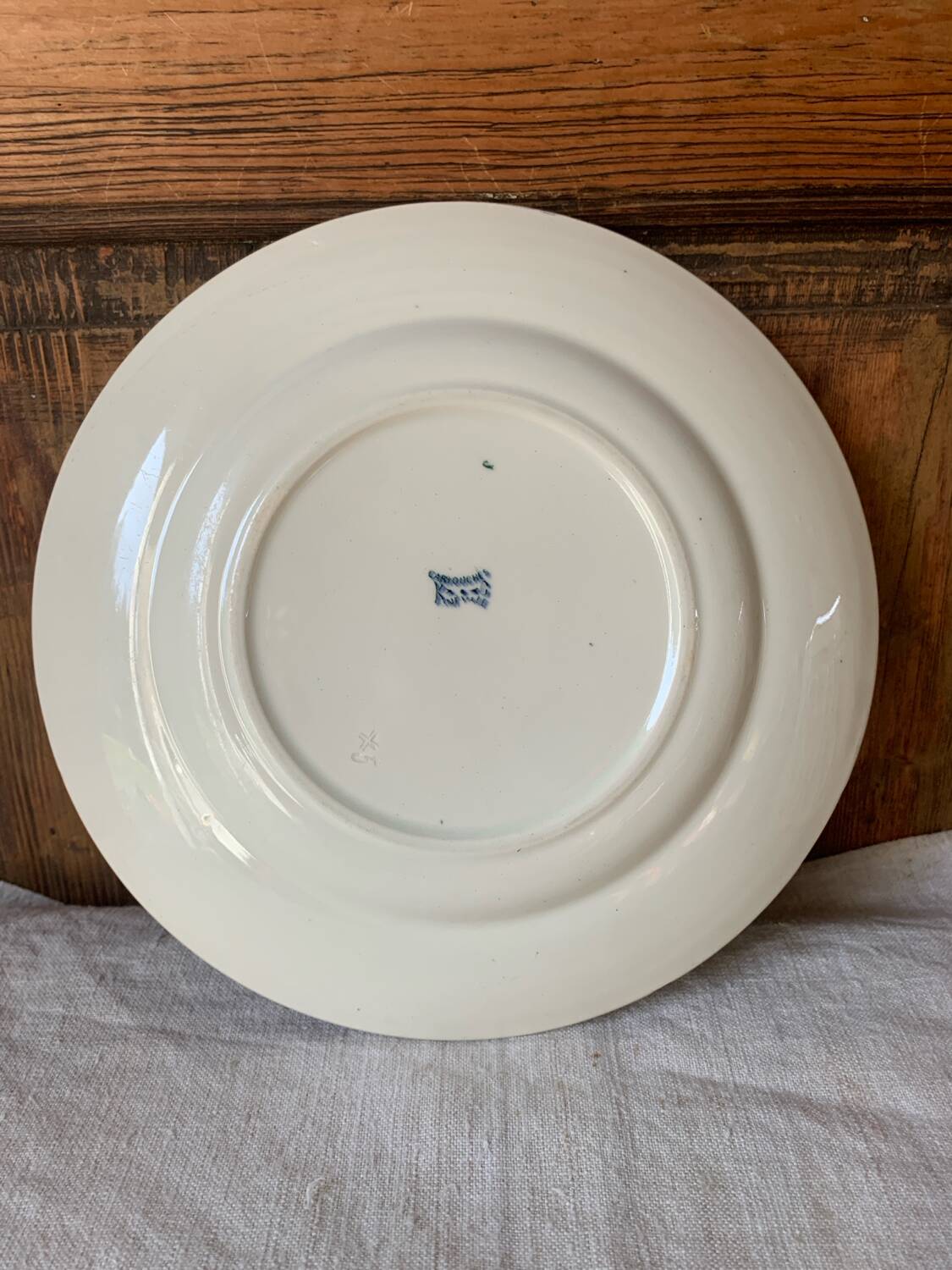 Iron plate KG Lunéville Cartouche