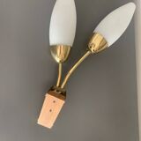 Wall lamp with glass shades, 1960s