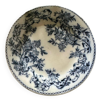 Assiette fleurie