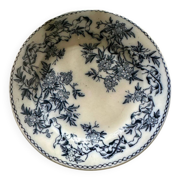 Assiette fleurie