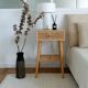Paper mache table lamp