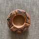 1 Berber ashtray in varnished terracotta
