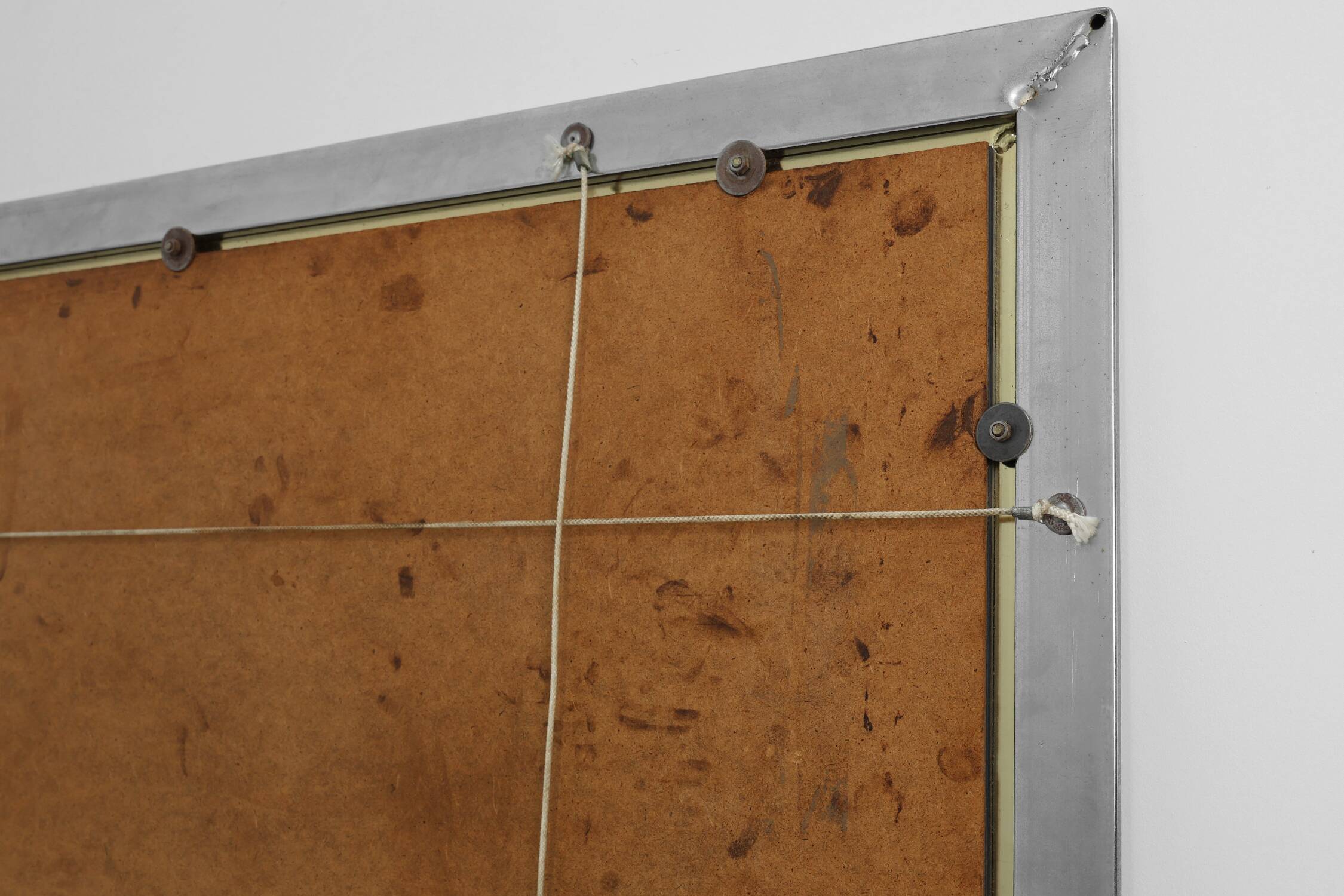 Large Mid-Century Belgo Chrome Mirror in Metal and Fumé Glass, Belgium 1980