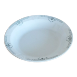 Plat creux en Terre de Fer Gien service Clara