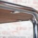 Bauhaus Dining Table, attributed to R. Slezák, Chrome, Polished Oak, Czech, 1930s