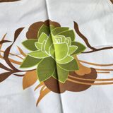 6 serviettes de table vintage / années 70