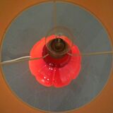 Glass floor lamp by Peil & Putzler, 1970s