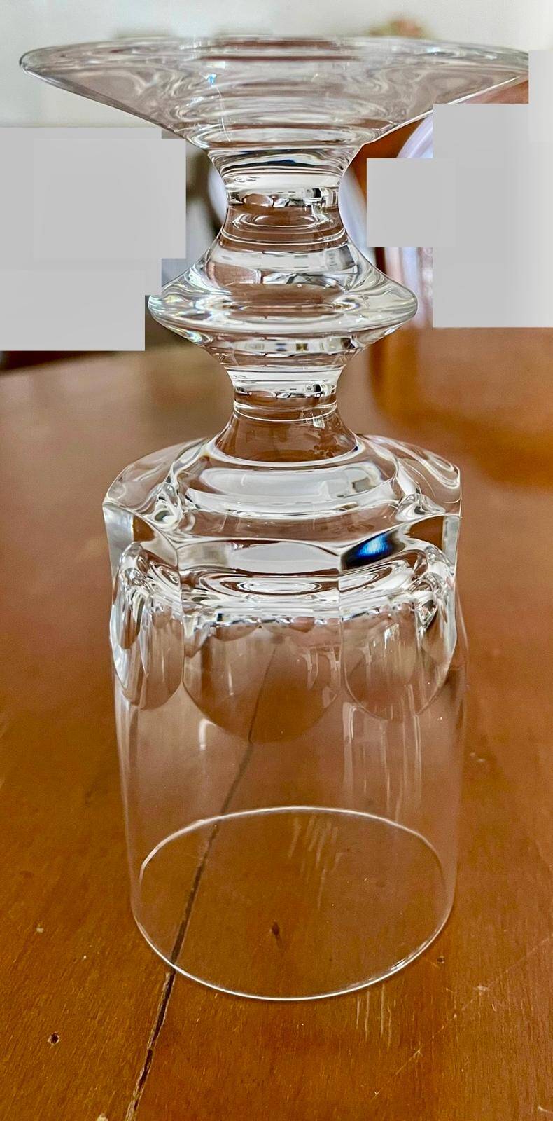 Port glass in crystal, Bayel