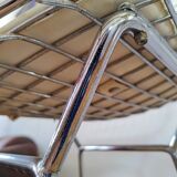 Pair of high chairs bertoia