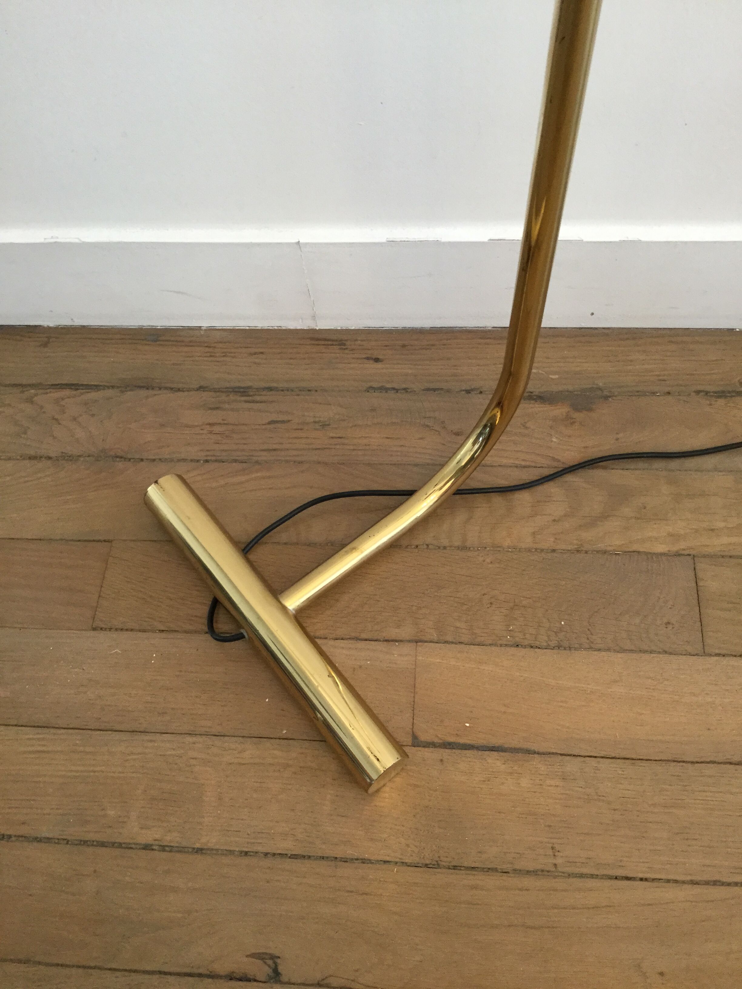 Golden brass e-reader by christian liaigre 80's