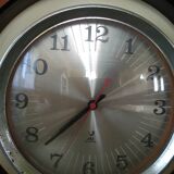 Octagonal pendulum clock JAZ vintage 1970