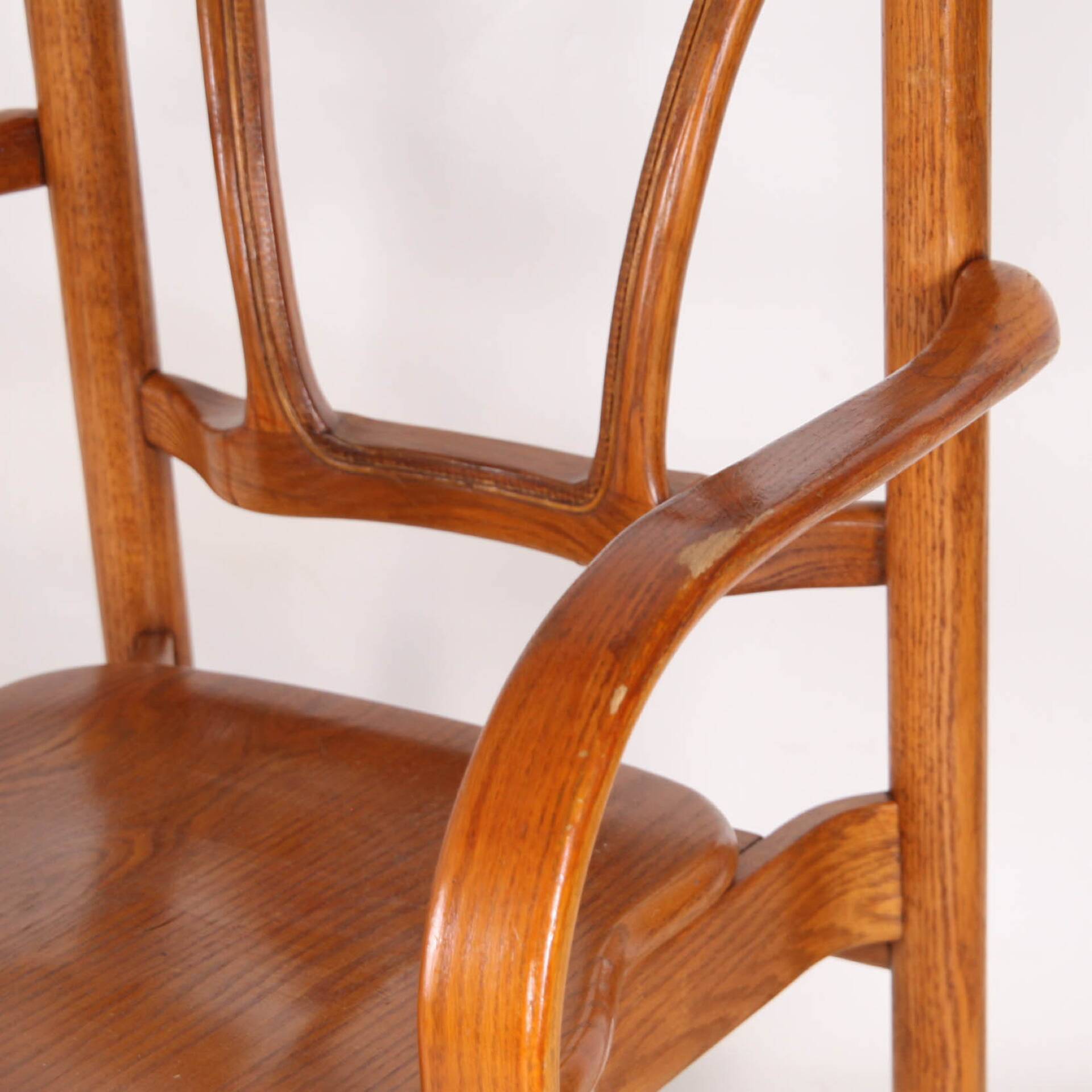Pair of "organic" armchairs