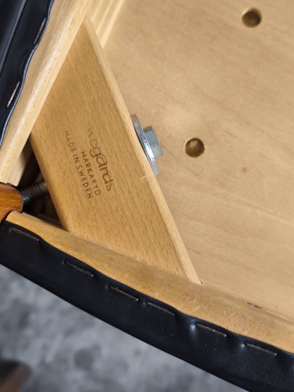 4 vintage Scandinavian teak chairs from the 1970s, Svegards Markaryd.