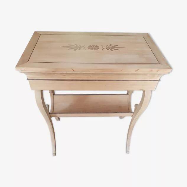 Console en marqueterie