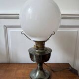 Art Nouveau electric oil lamp made in England, model Alladin 23