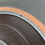 Large vintage ceramic wall plate from KMK Keramik Manufaktur Kupfermühle, 1970s.