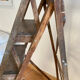 Wooden painter's step ladder