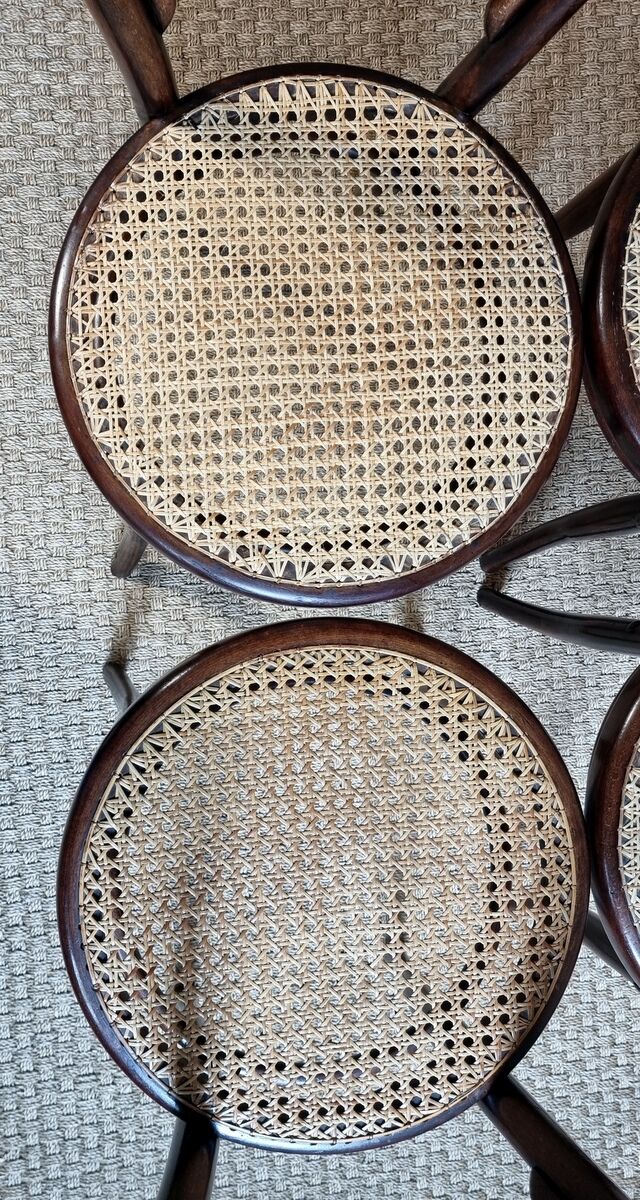 4 chairs bistrot N°14 late nineteenth / early twentieth