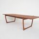 Large teak coffee table by Peter Hvidt and Orla Molgaard Nielsen model FD 575 for France and Son