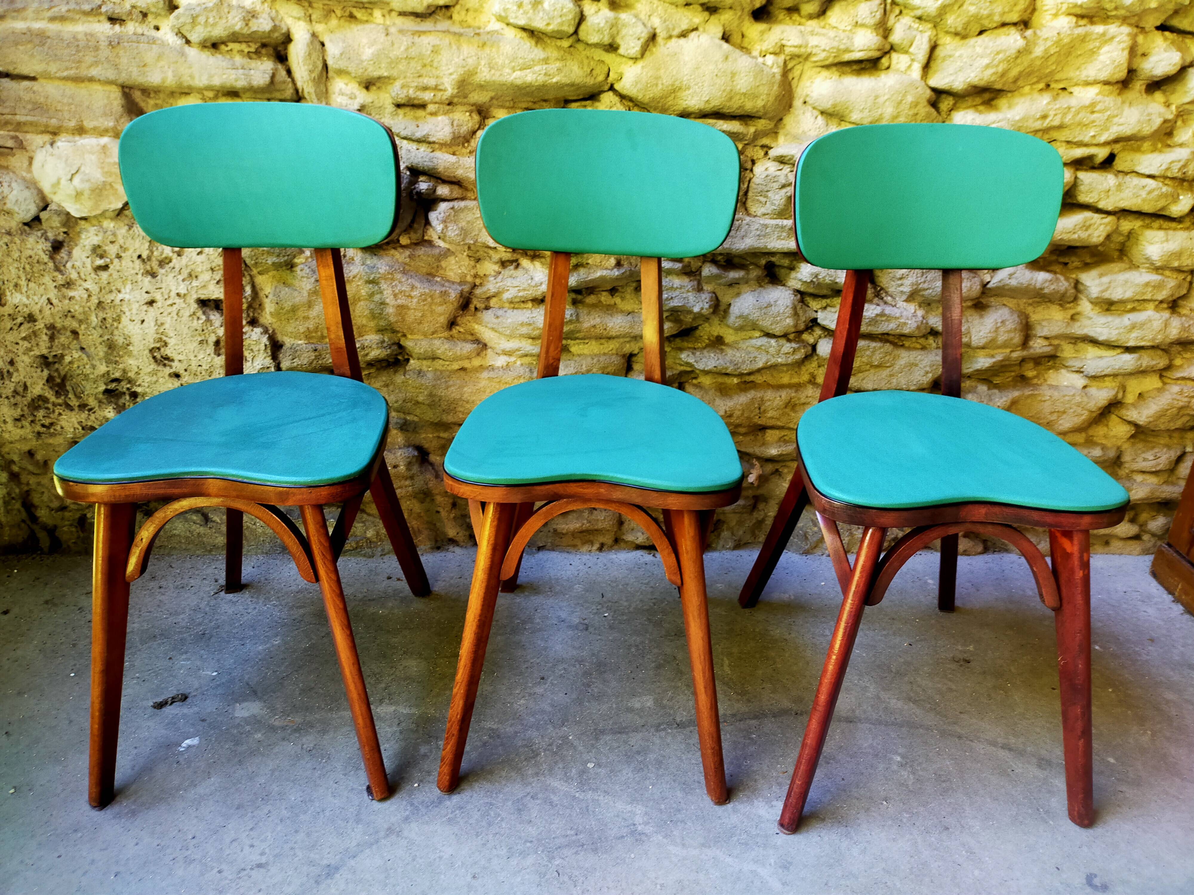 Set of 6 vintage chairs