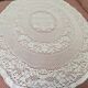 Nappe ovale dentelle