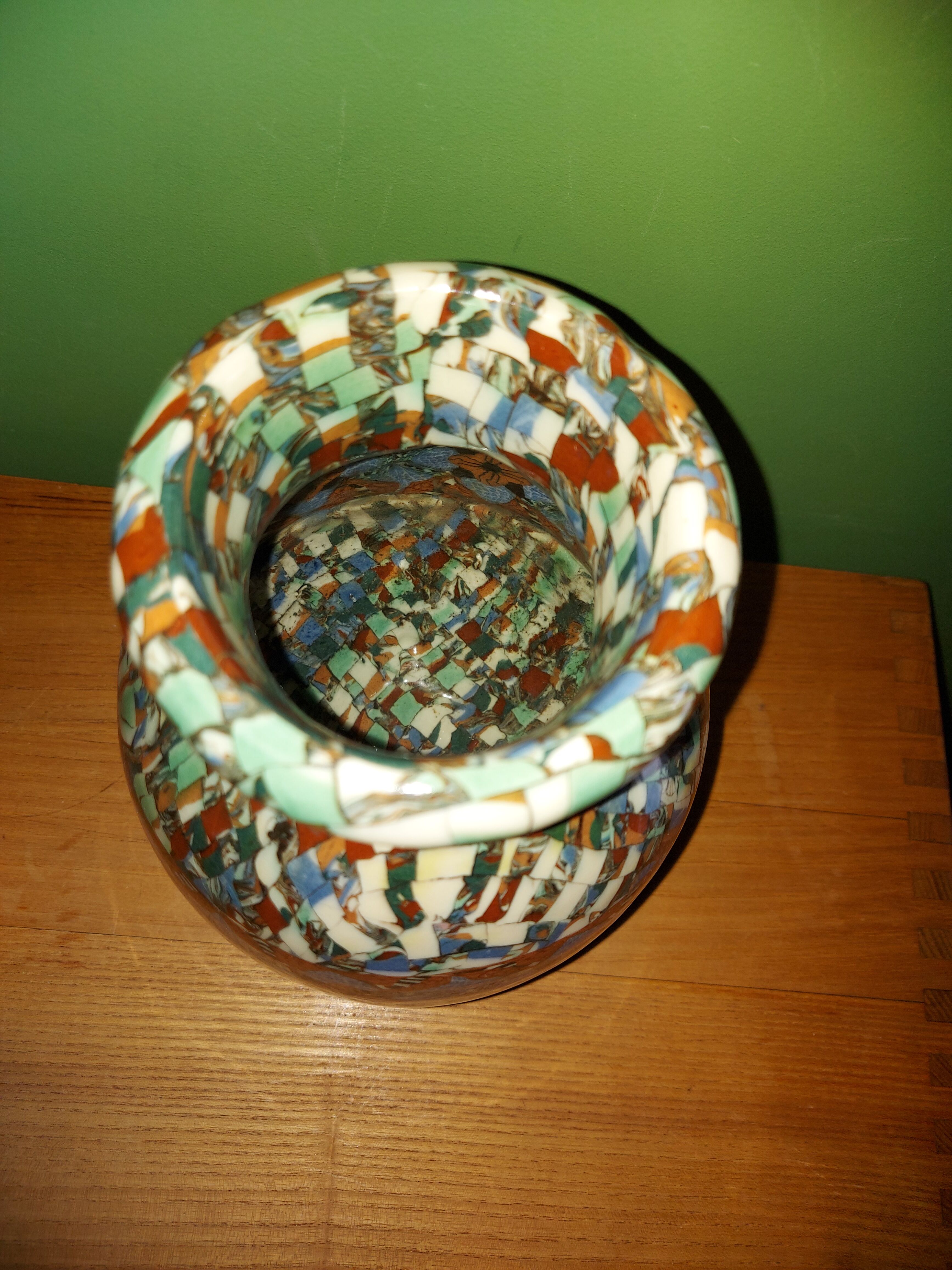 Vallauris Jean Gerbino ceramic vase