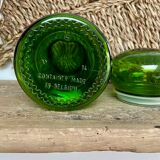 Vintage green jar
