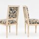 Série de 5 chaises de style Louis XVI