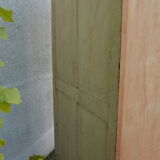 Natural wood cabinet