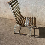 Slatted garden chair