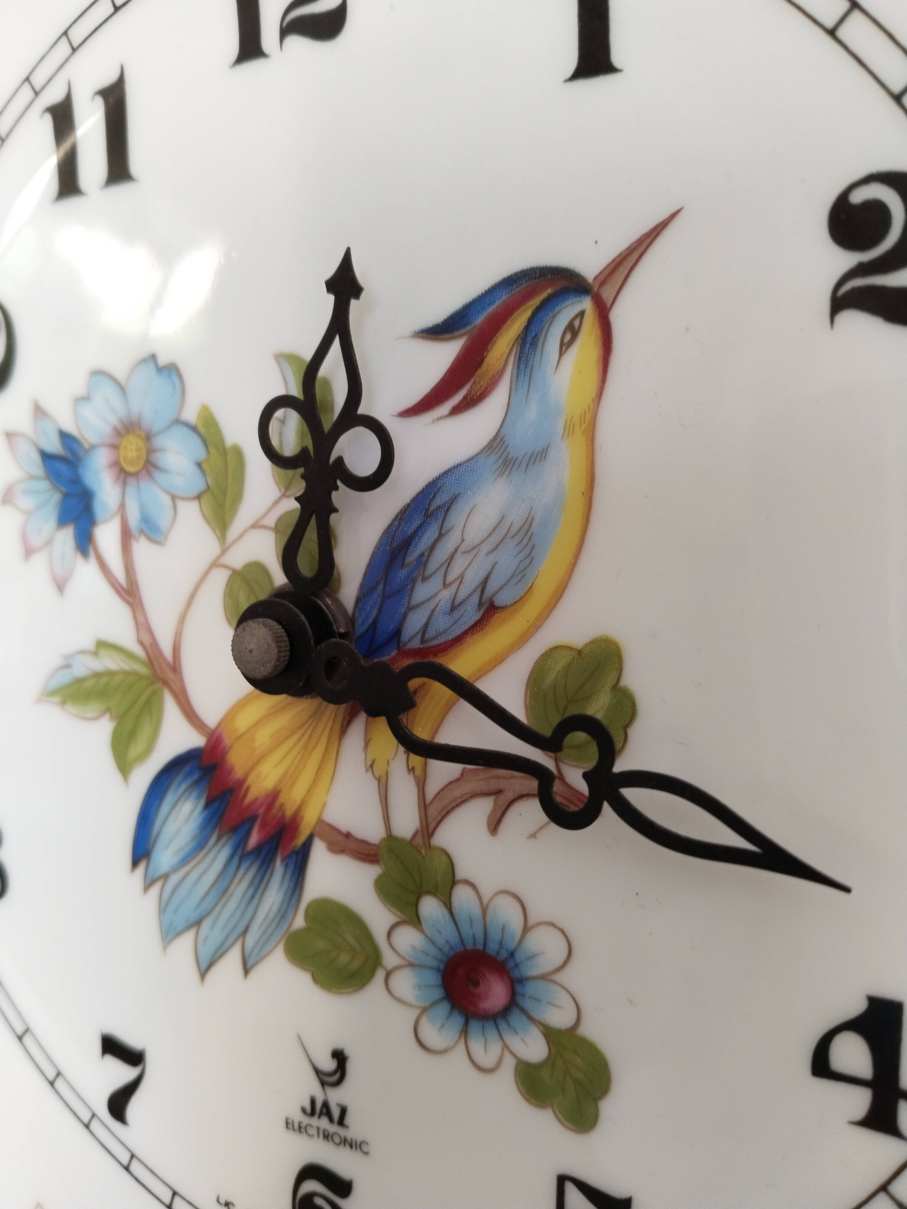 Limoges porcelain clock